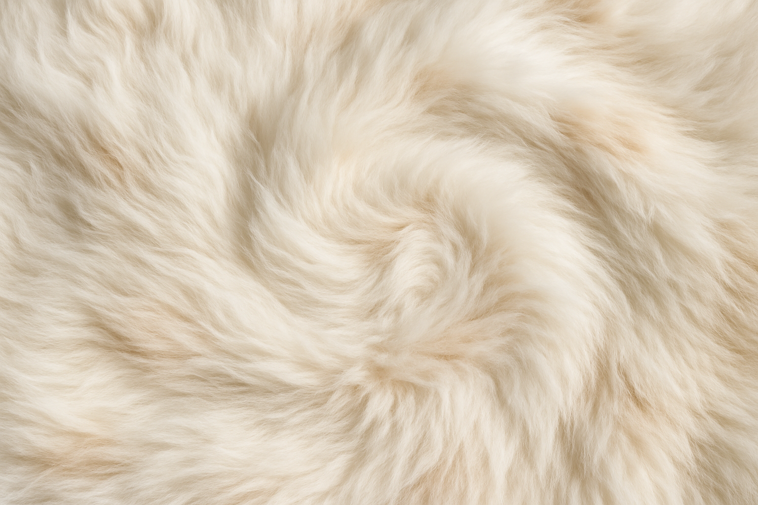 una imagen de tela de pelo en la que predomine los colores blanco y marron pastel